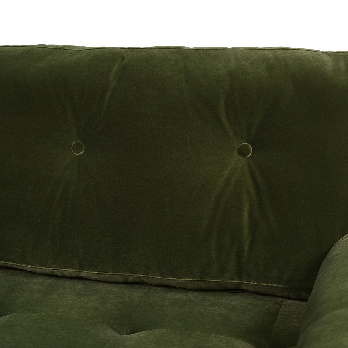 Nicholas 83.5" Mid-Century Modern Sofa, Olive