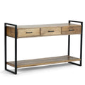 Riverside 54 Inch Wide Solid Mango Wood Console Sofa Table