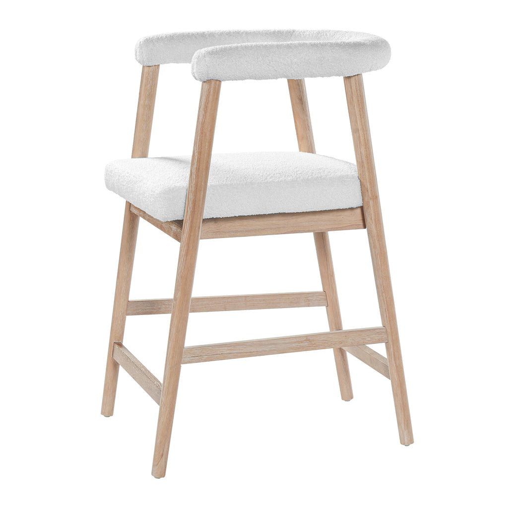 25'' Seat Height Bar Stools with Back - Set of 2