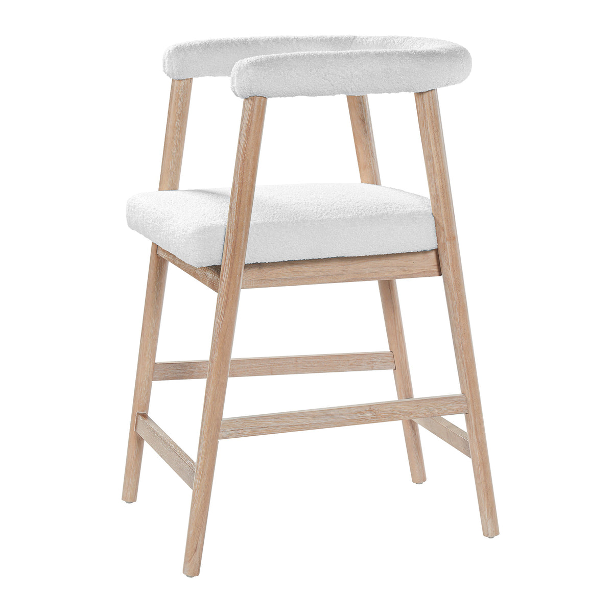 25'' Seat Height Bar Stools with Back - Set of 2