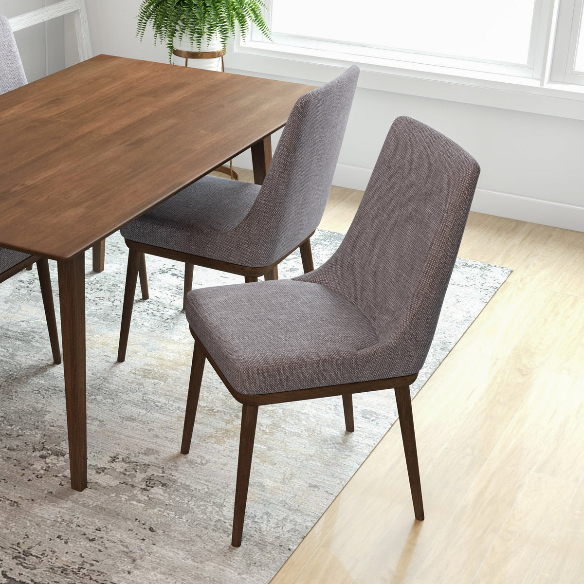 Kate Mid-Century Modern Dining Chair Set of 2