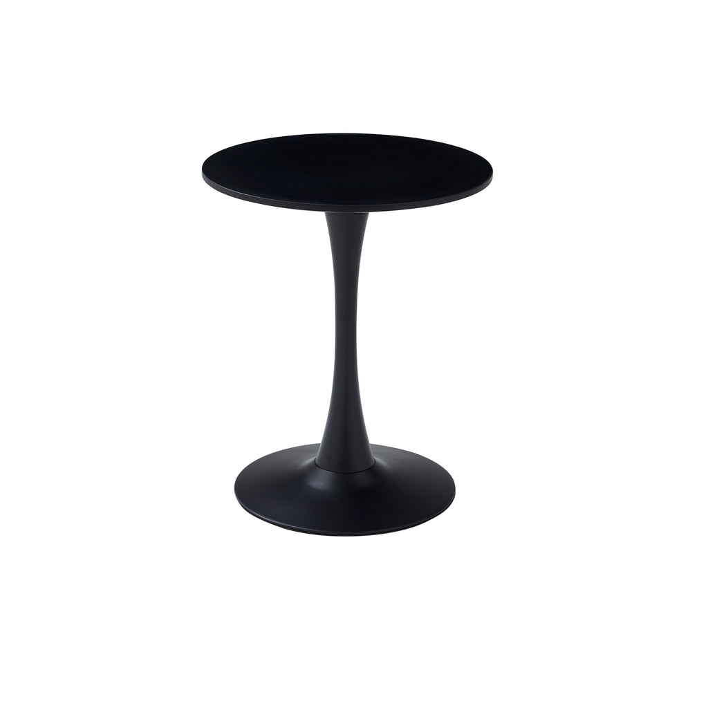 Black Round Dining Table
