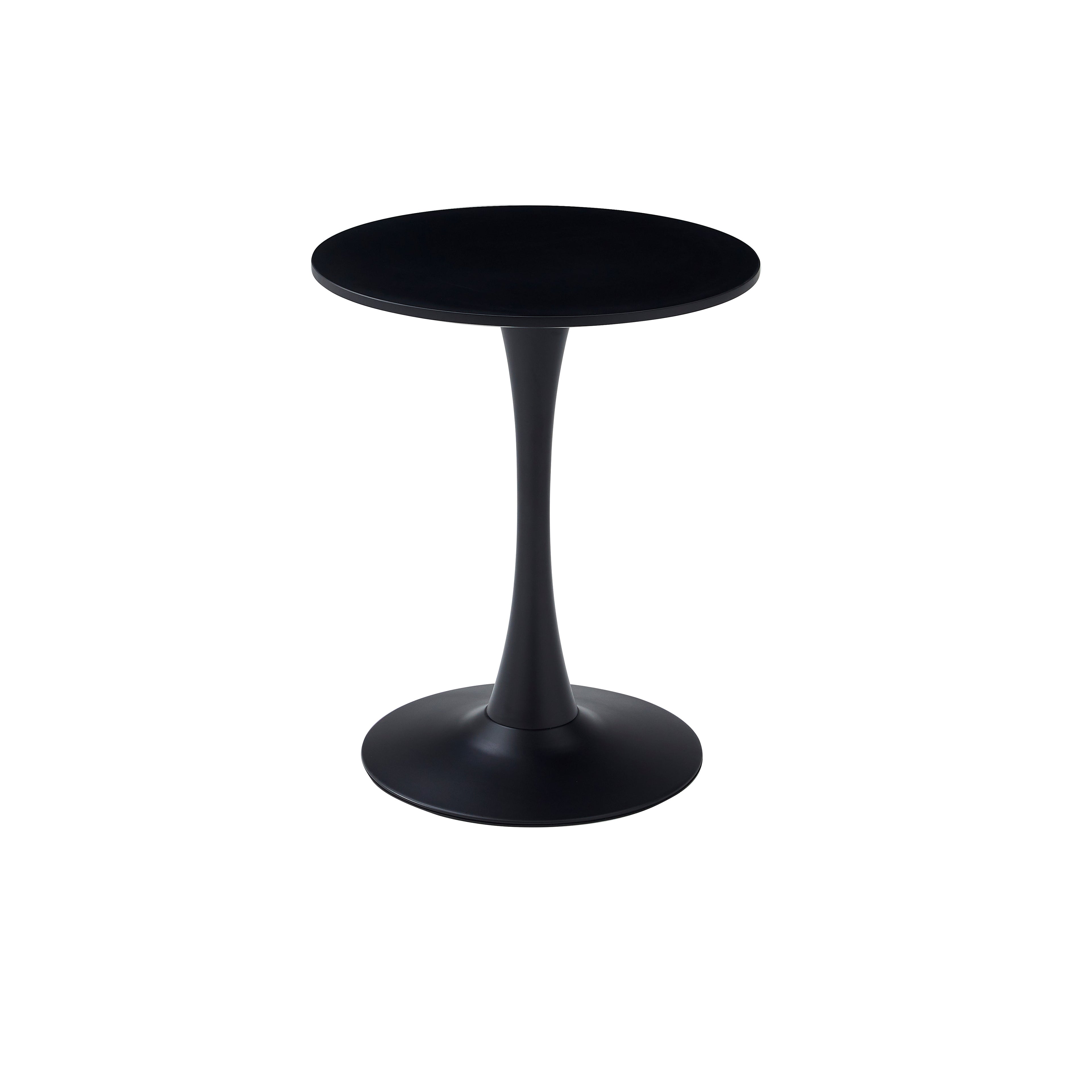 Black Round Dining Table