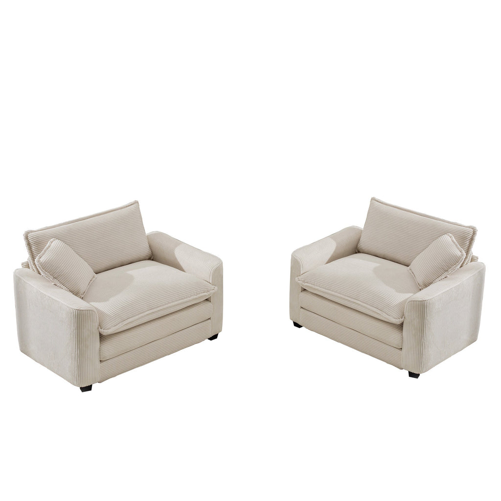 Luxurious and Sophisticated Deep Seated Sofa Set