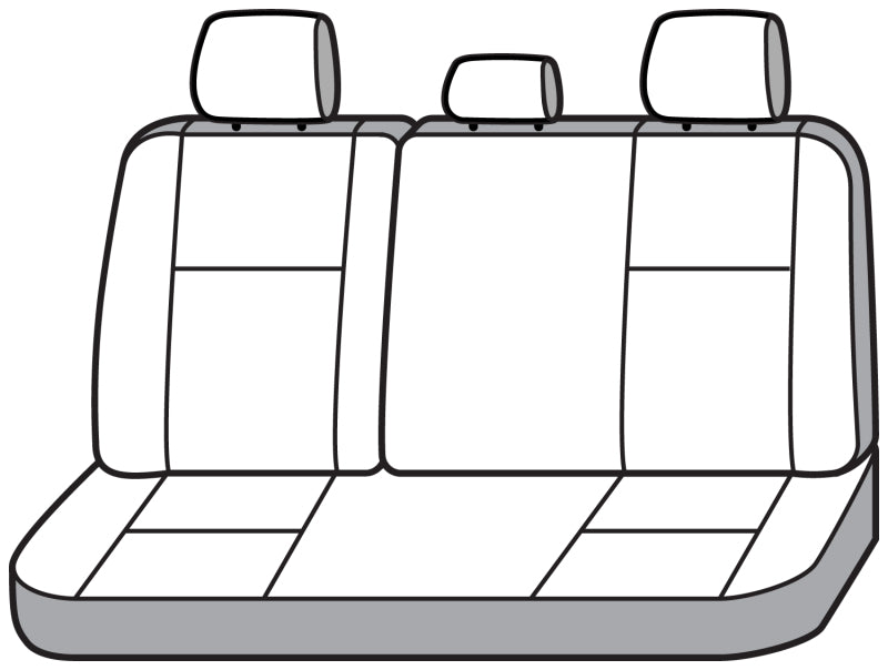 Covercraft 21-23 Nissan Pathfinder- Carhartt SuperDux SeatSaver Third Row- Black SSC7587COBK