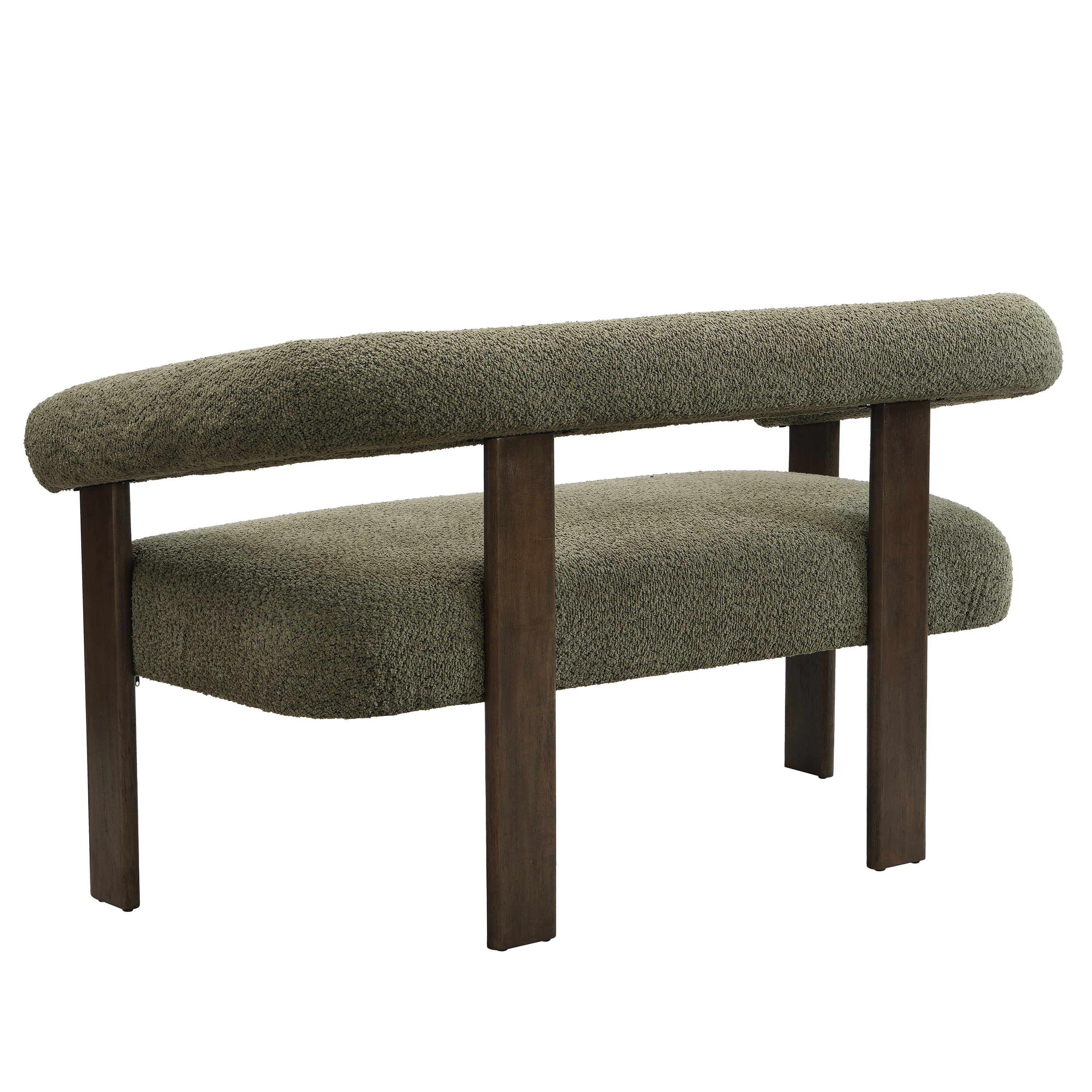 Round Armrest Loveseat