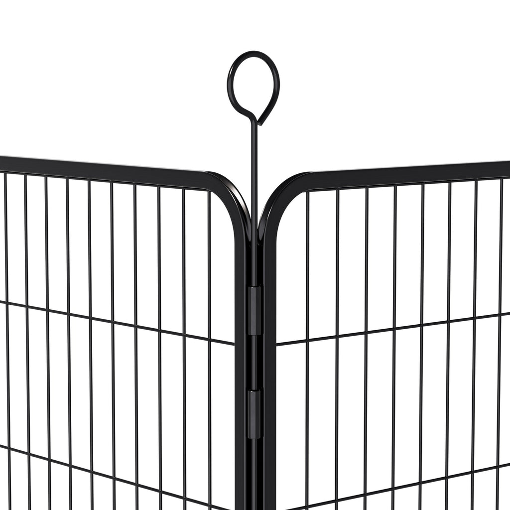 Dog Playpen 40 Inch - 16 Panels Heavy Duty Metal Pet Exercise Pen