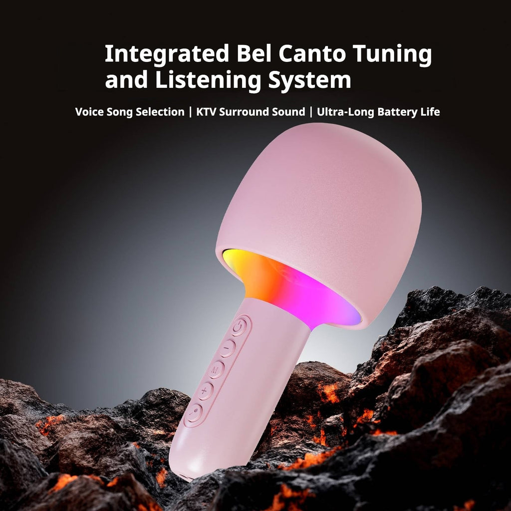 KP-M110 Best-Selling All-in-One Bluetooth Speaker Microphone Wireless Karaoke Device For Kids Home Entertainment In Stock