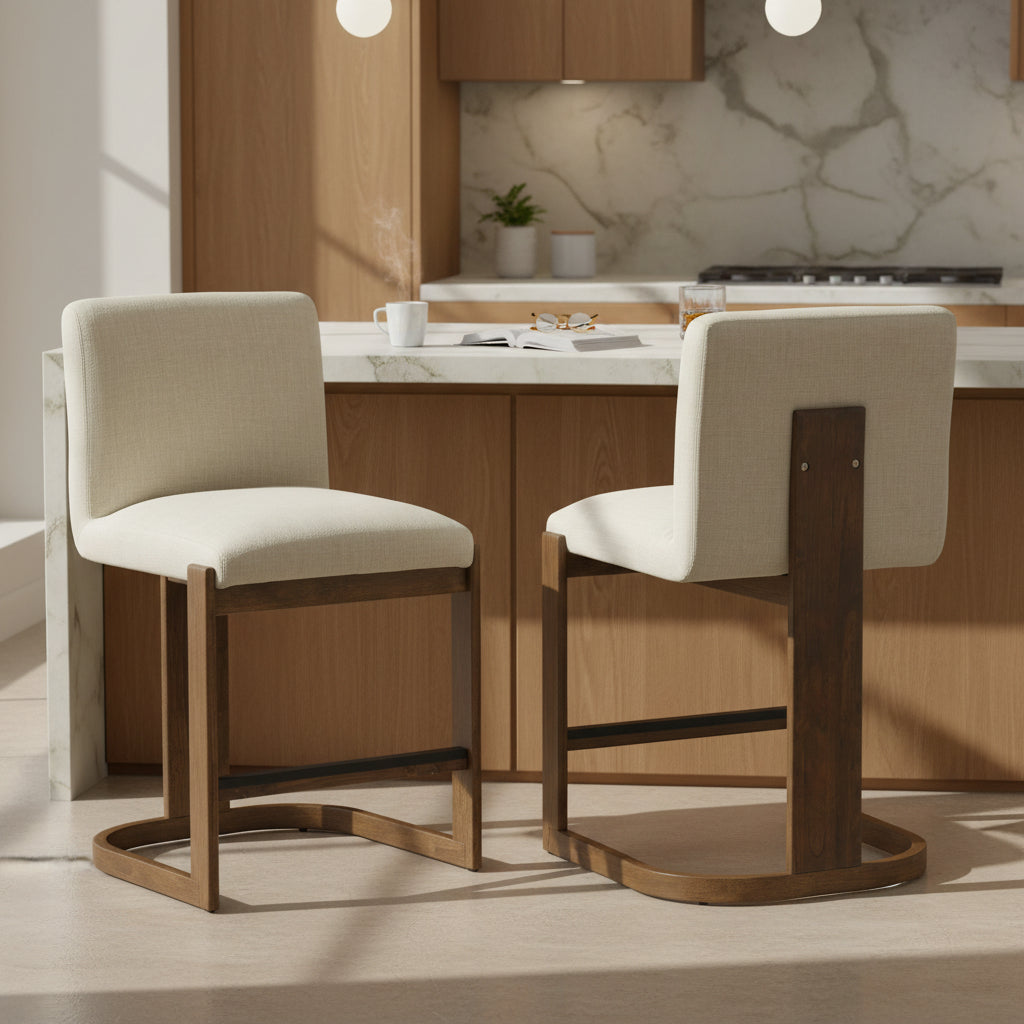 Modern Bar Stools Set of 2