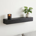 48" Embossed Fireplace Mantel - Western Red Cedar