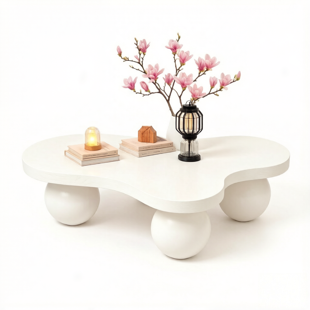 46'' Funky Unique Modern Coffee Table