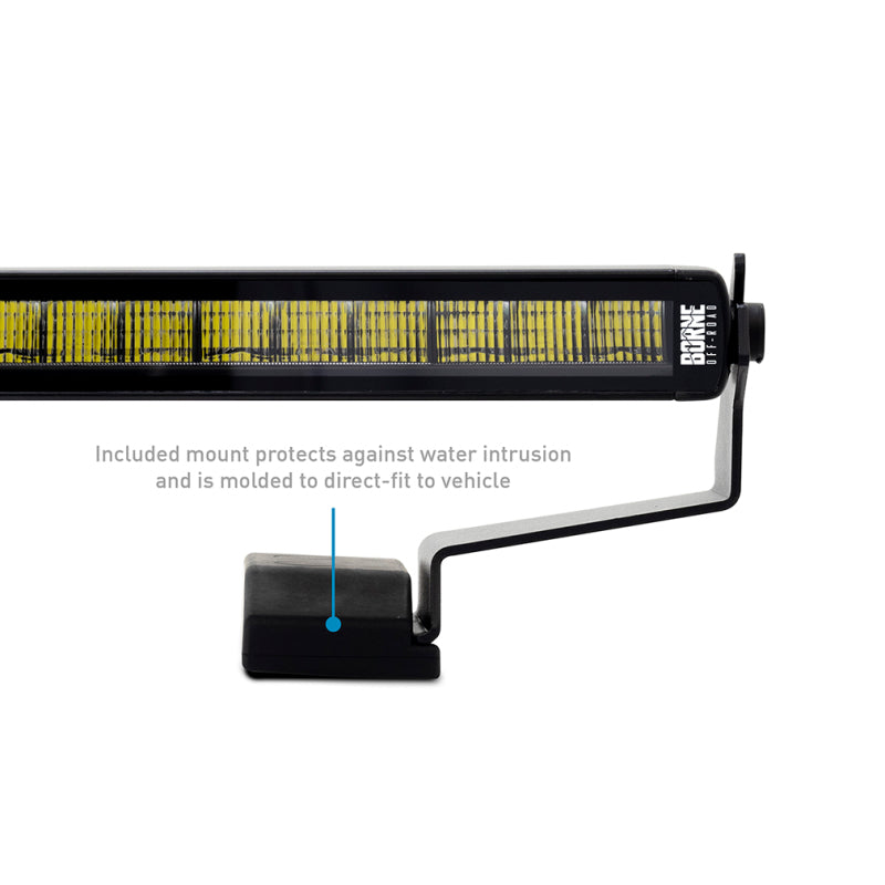 Borne Off-Road 21+ Direct Fit Bronco Light Bar 50in Upfit BNLT-BR-21-SS50U