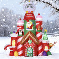 10ft Christmas Inflatables Candy Castle