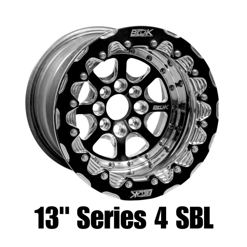 Belak Wheels Belak 13x10 / 5in BS / 5x100 BP / High Pad / Series 4 Wheel - Non-Beadlock 13105100S45BS-NBL