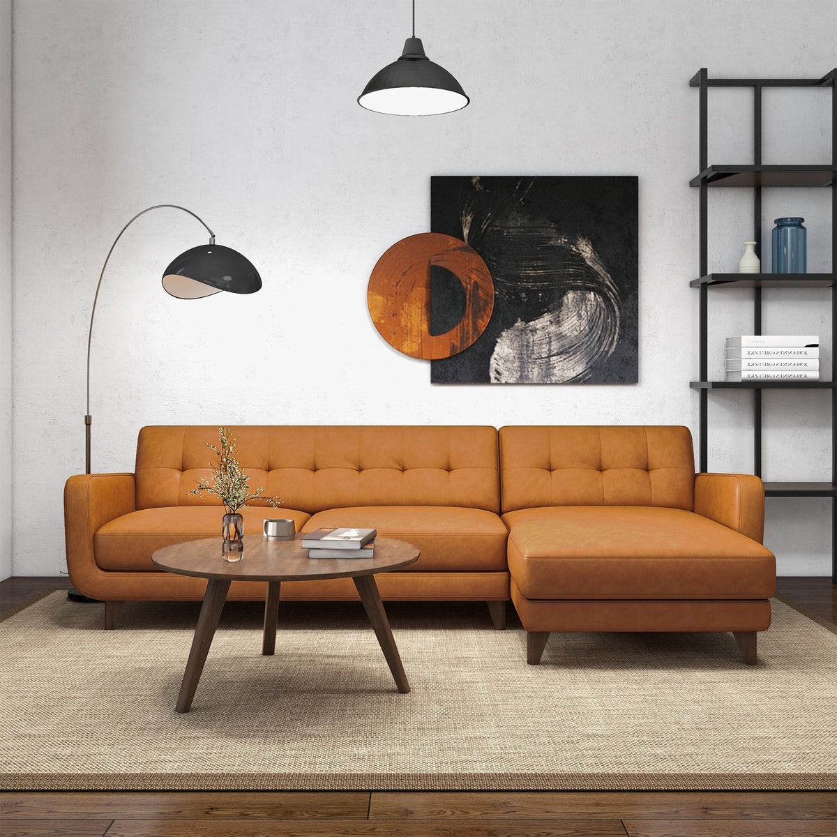 Allison Right-Facing Sectional Sofa
