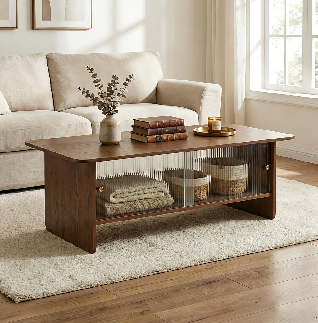 47" Coffee Table With Storage