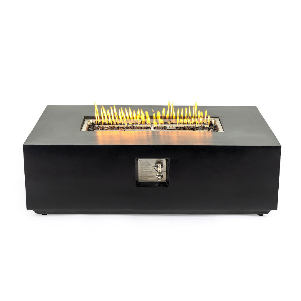 Concrete Propane Gas Fire Pit Table