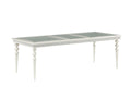 Maverick Platinum Finish Dining Table