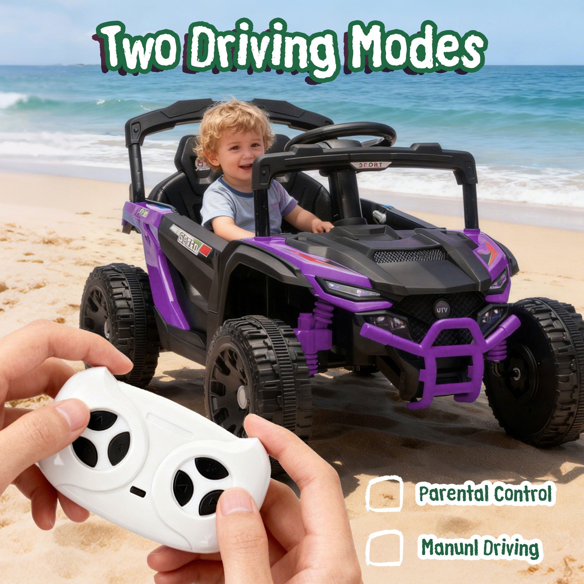 24V Kids Ride On UTV
