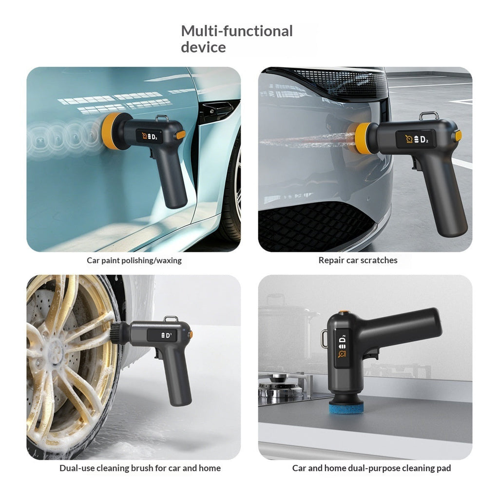Cordless Car Polisher Waxing Scratch Repair And Cleaning Tool