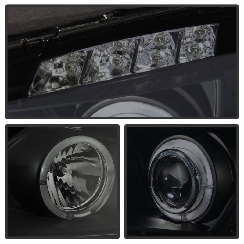 Spyder Pontiac Grand Prix 04-08 Projector Headlights LED Halo LED Blk Smke PRO-YD-PGP04-HL-BSM 5078629