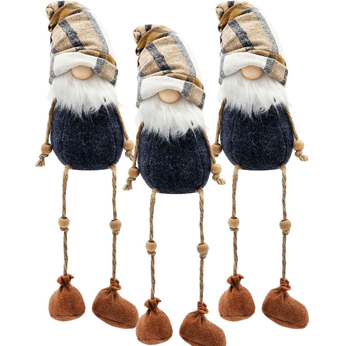 3-Piece Fall Thanksgiving Gnome Decorations