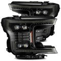 AlphaRex 18-20 Ford F-150 NOVA LED Proj Headlight Plank Style Alpha Blk w/Activ Light/Seq Signal/DRL 880165 *Discontinued