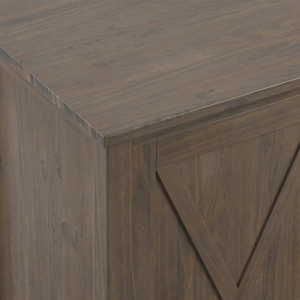 Ela - Sideboard with Wine Storage - Smoky