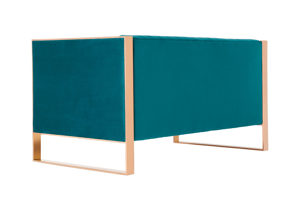 Trillium 57" Velvet Loveseat