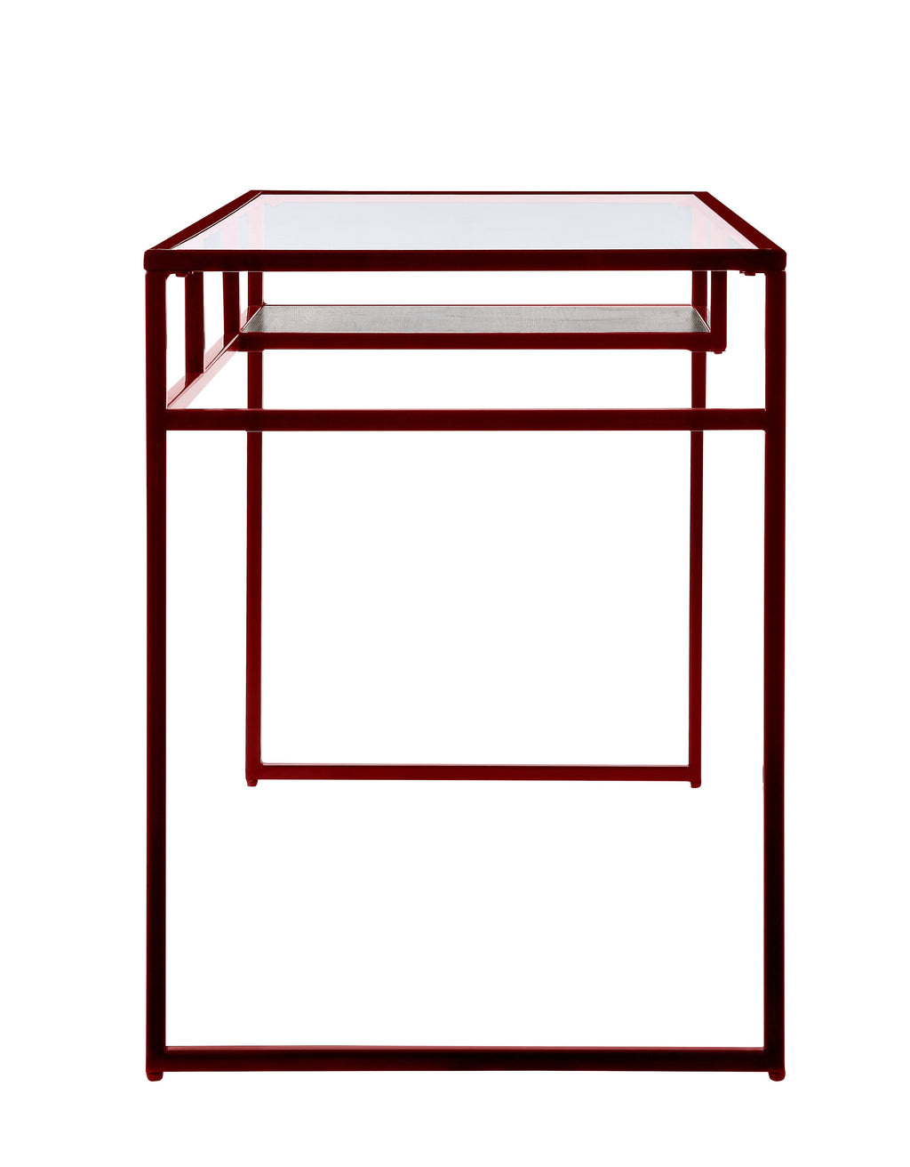 Yasin Glass Top Desk