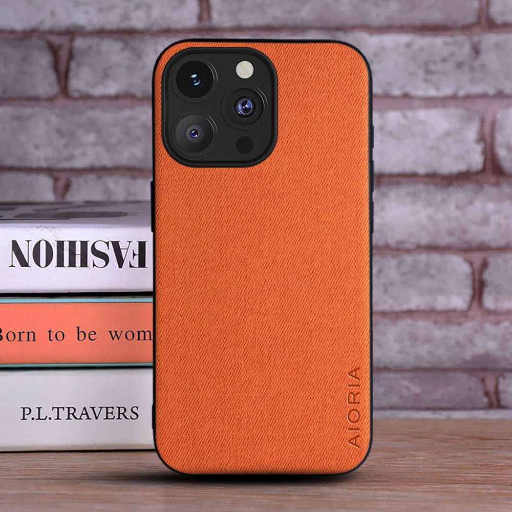 Simple Real Cloth Pattern Phone Case