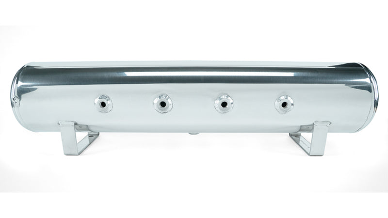 Air Lift 4 Gal. 7-Port Tank w/ Viair 444c Chrome Compressor (Incl. Fittings & Mounting Hardware) 27803