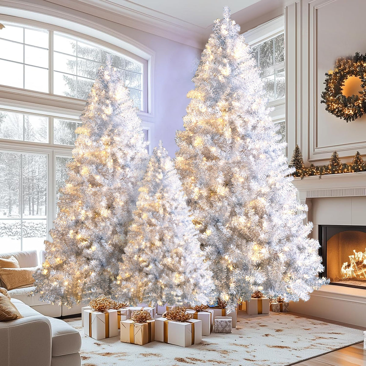 Premium Christmas Trees – 7.4FT, 6FT, 4FT