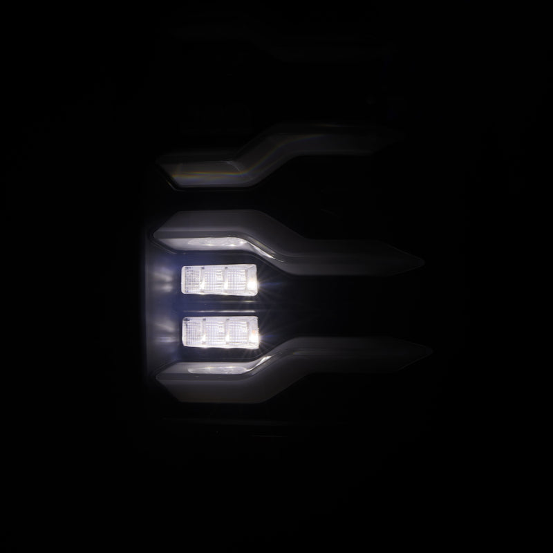 AlphaRex 09-18 Dodge Ram Luxx-Series LED Tail Lights Alpha-Black w/ Activation Light & Seq. Signal 640003 *Discontinued