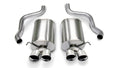 Corsa Performance Polished Sport Axle-Back Exhaust 05-08 Chevrolet Corvette C6 6.0L V8