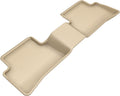 3D MAXpider 2019-2020 Lexus UX Kagu 2nd Row Floormats - Tan L1LX06621502