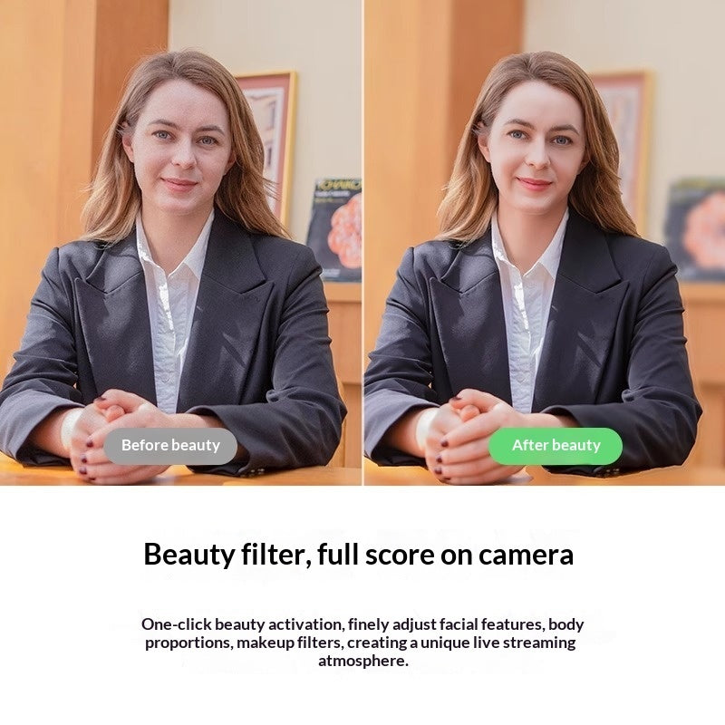 PTZ HD Live-streaming Camera Dedicated For Computers
