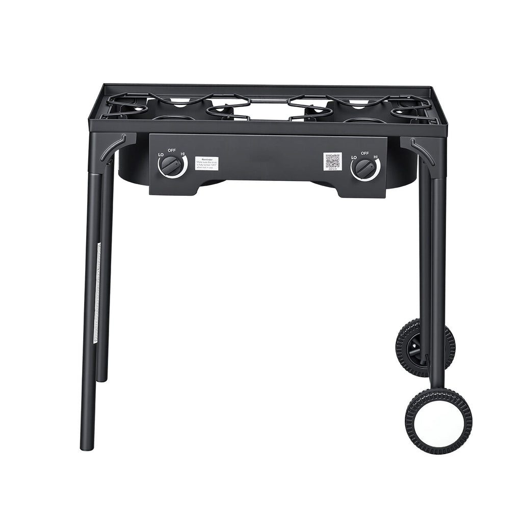 2 Burner Outdoor Propane Gas Stove