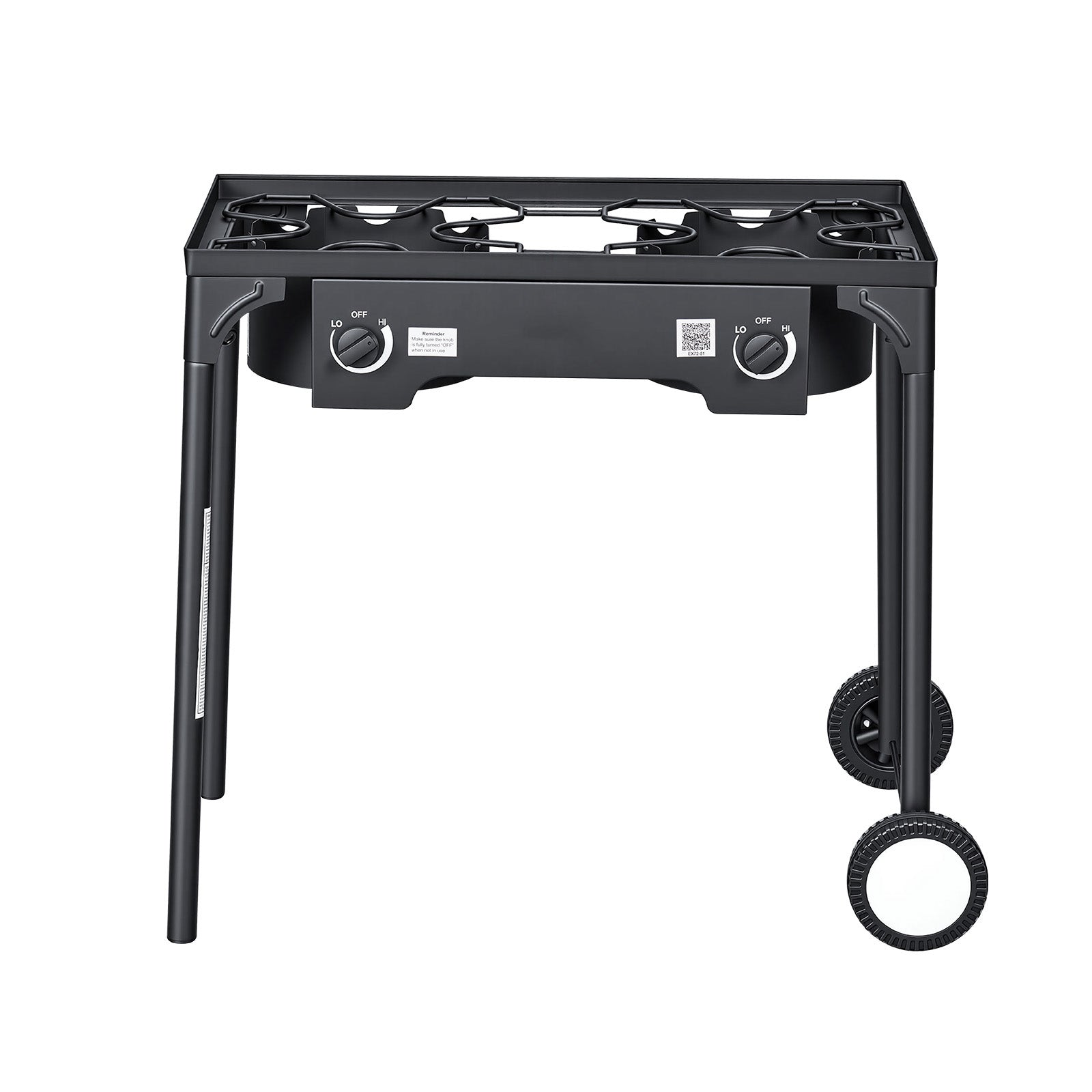 2 Burner Outdoor Propane Gas Stove