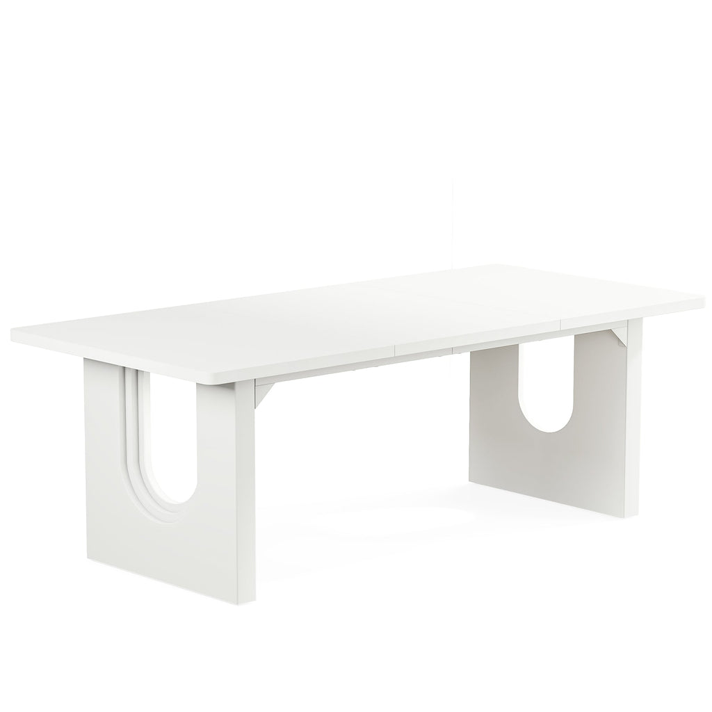 Modern 71" Rectangular Dining Table for 6–8 People