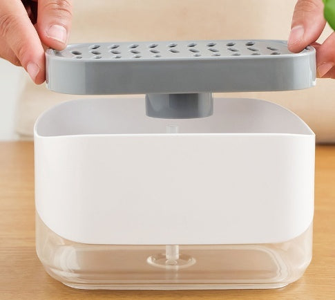 Kitchen Dish Soap Dispensed Via An Automatic Dispenser