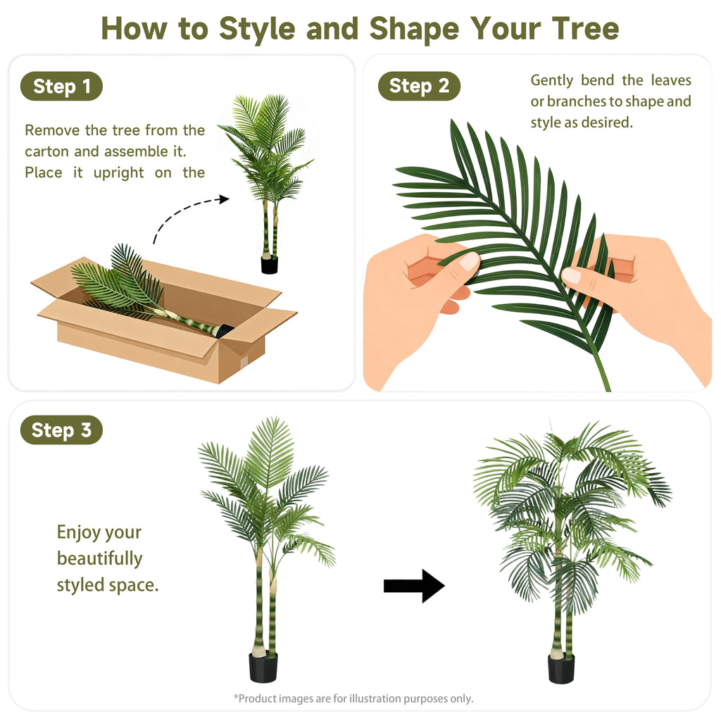 6FT Artificial Palm Tree