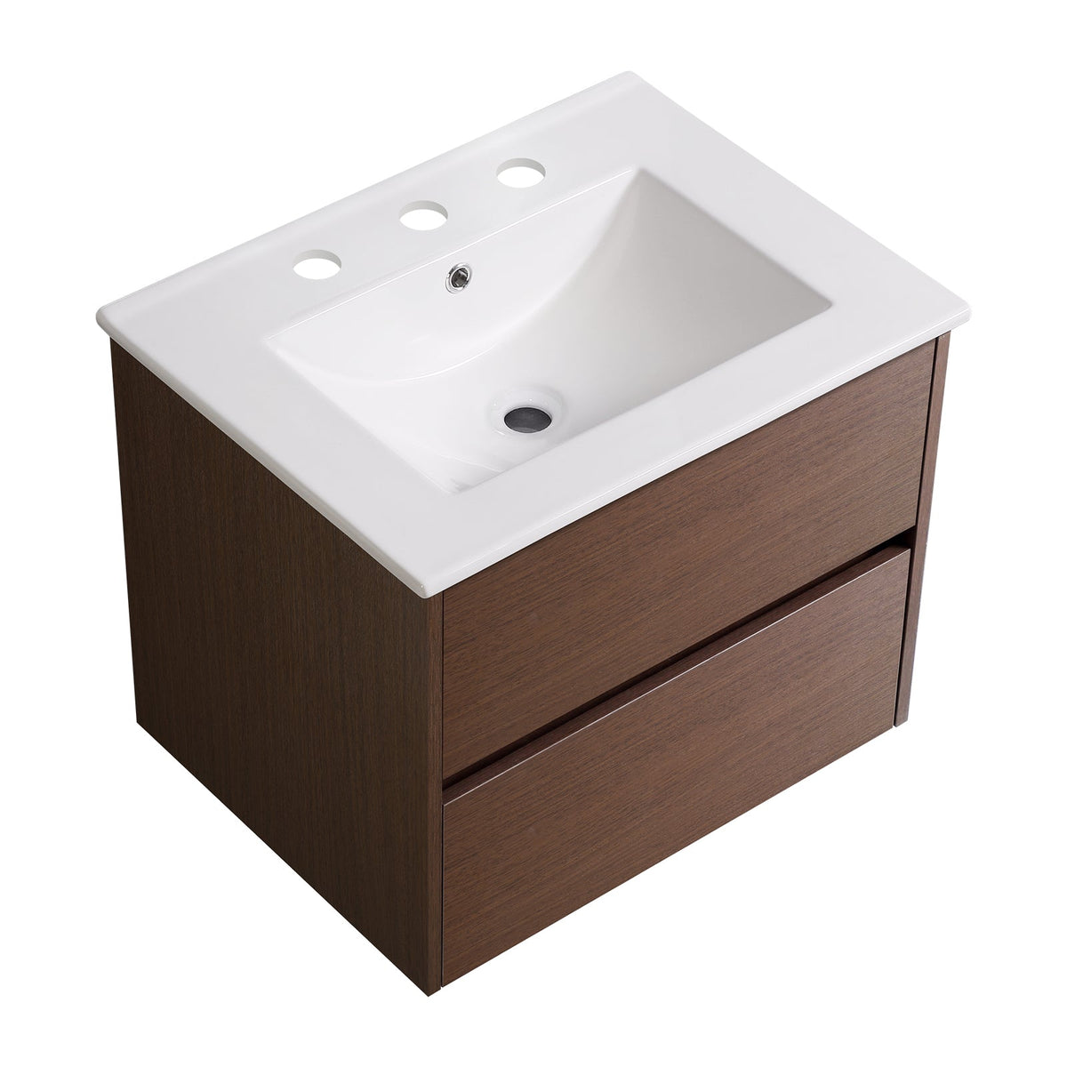 Modern Bathroom Vanity with Ceramic Basin