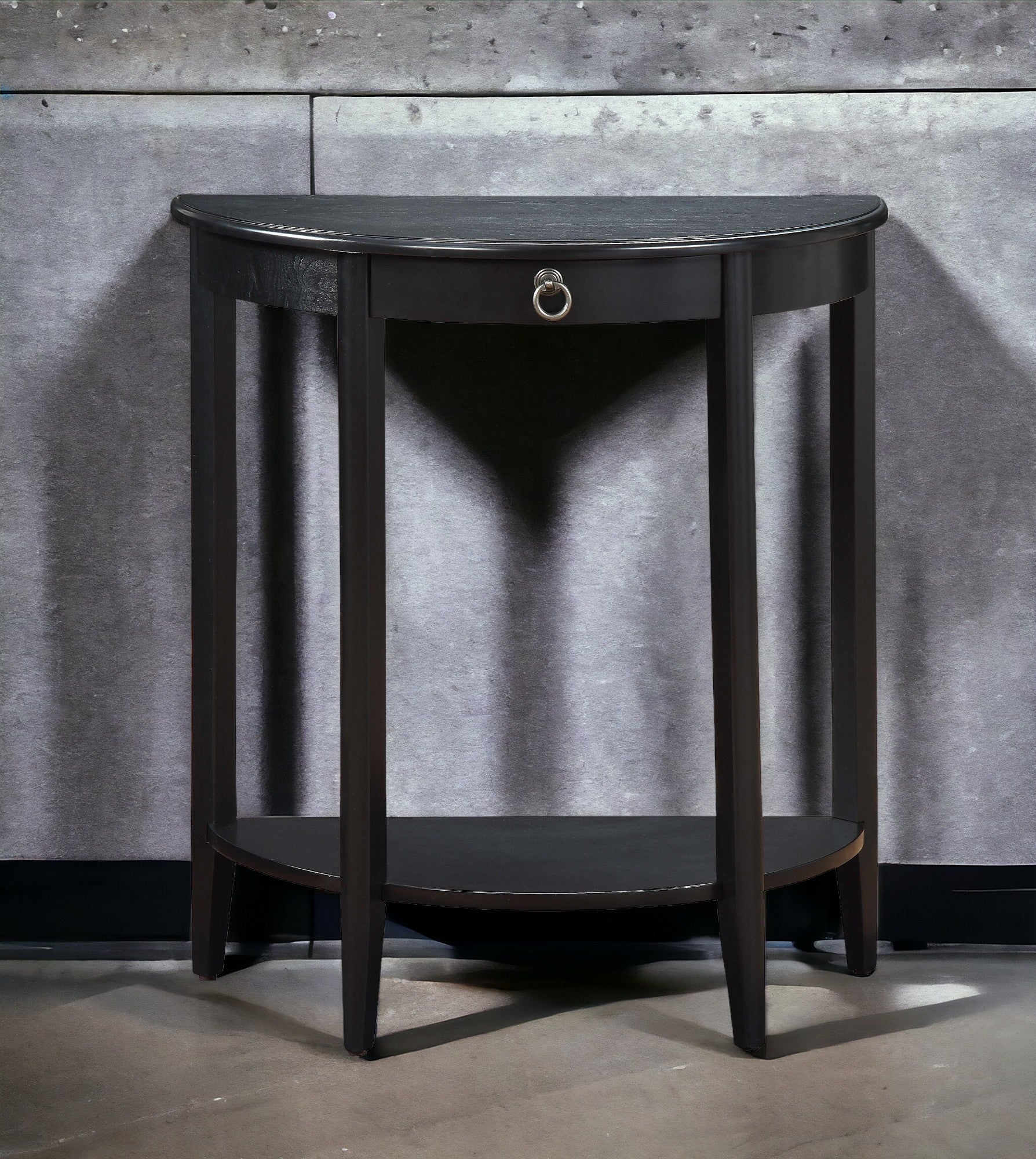 Justino II Half Moon Console Table