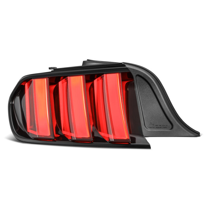 AlphaRex 15-23 Ford Mustang NOVA-Series Prismatic LED Tail Lights Alpha-Black 655010 *Discontinued
