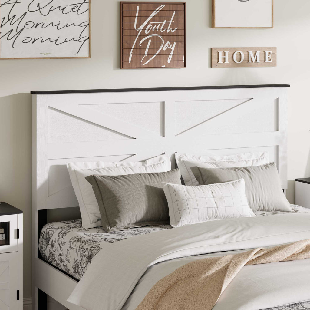 King Bed Frame with Headboard