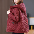 Winter Quilted Jacket Cotton-padded Coat For Women