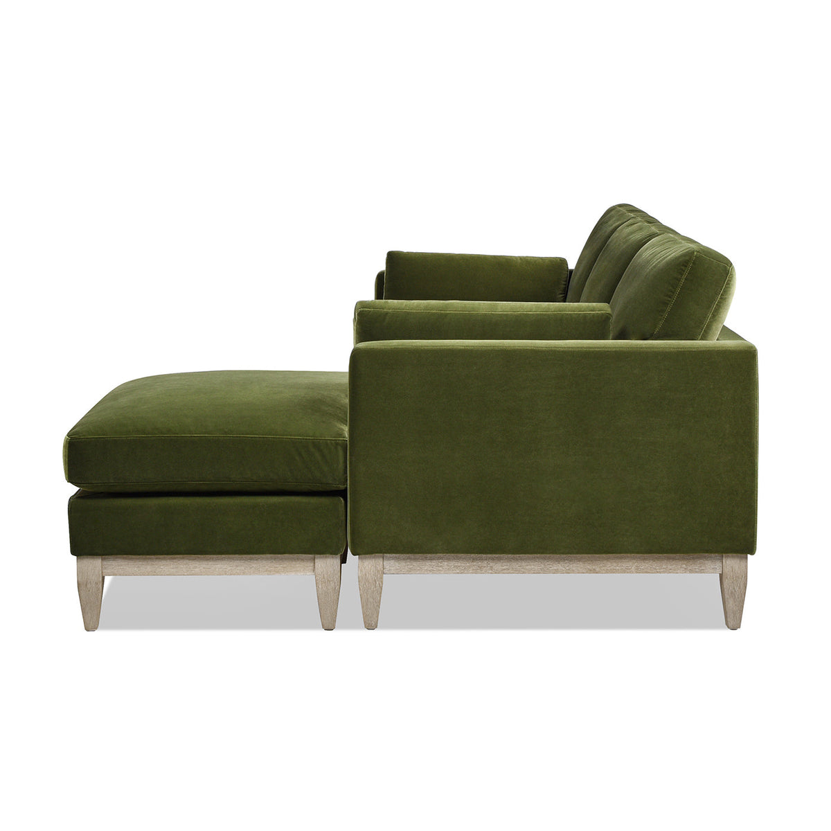 Knox 89" Modern Farmhouse Reversible Chaise Sectional Sofa