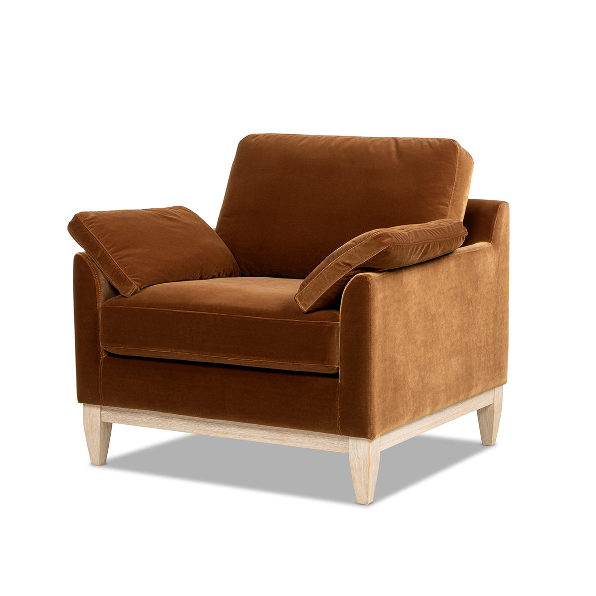Pasadena 36" Wide Modern Farmhouse Accent Arm Chair