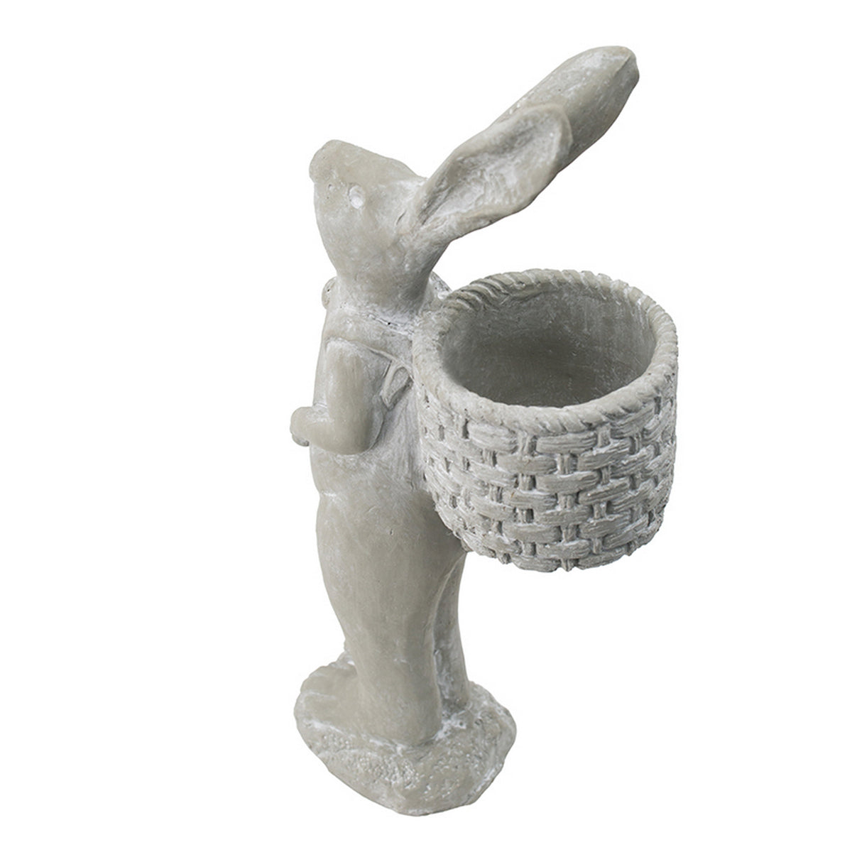 Tall Decorative Rabbit Planter